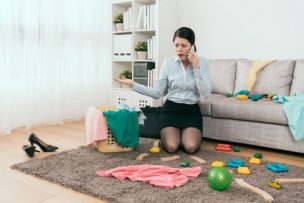 引っ越し前なのに部屋が汚い