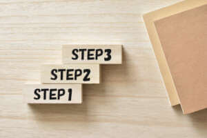 3つのステップ
