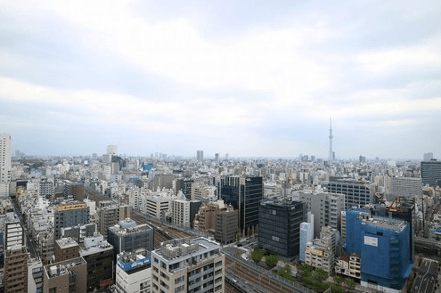 東京タイムズタワーの眺望